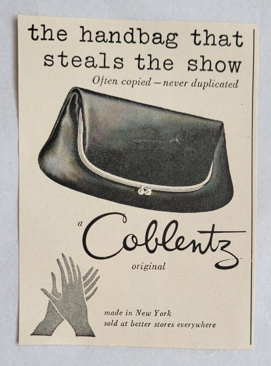 Vintage 1950's Coblentz Foldover Clutch Size ONE SIZE - 5 Thumbnail