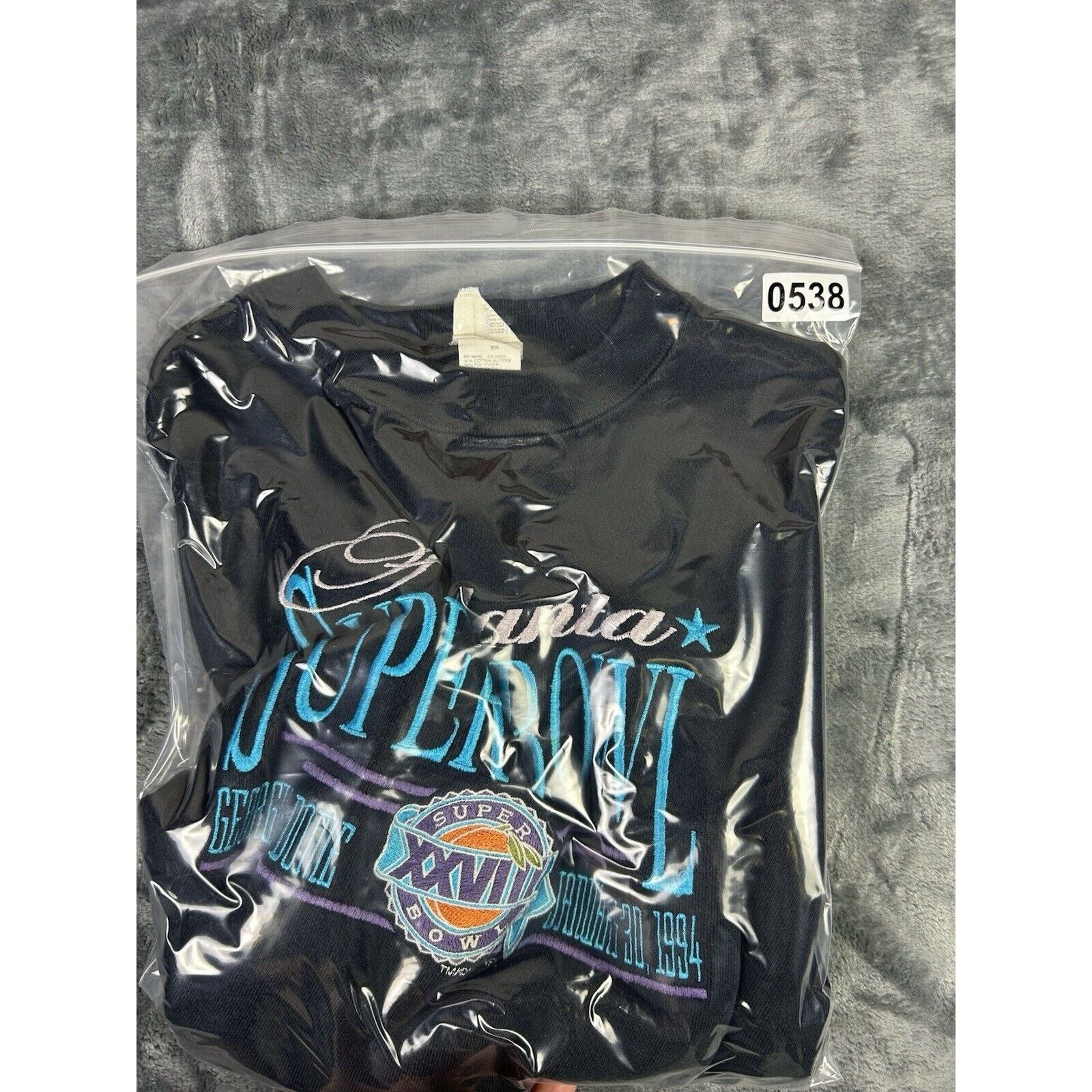 Champion Super Bowl XXVIII Atlanta Super Bowl Georgia Dome Crew Neck Size US L / EU 52-54 / 3 - 16 Thumbnail