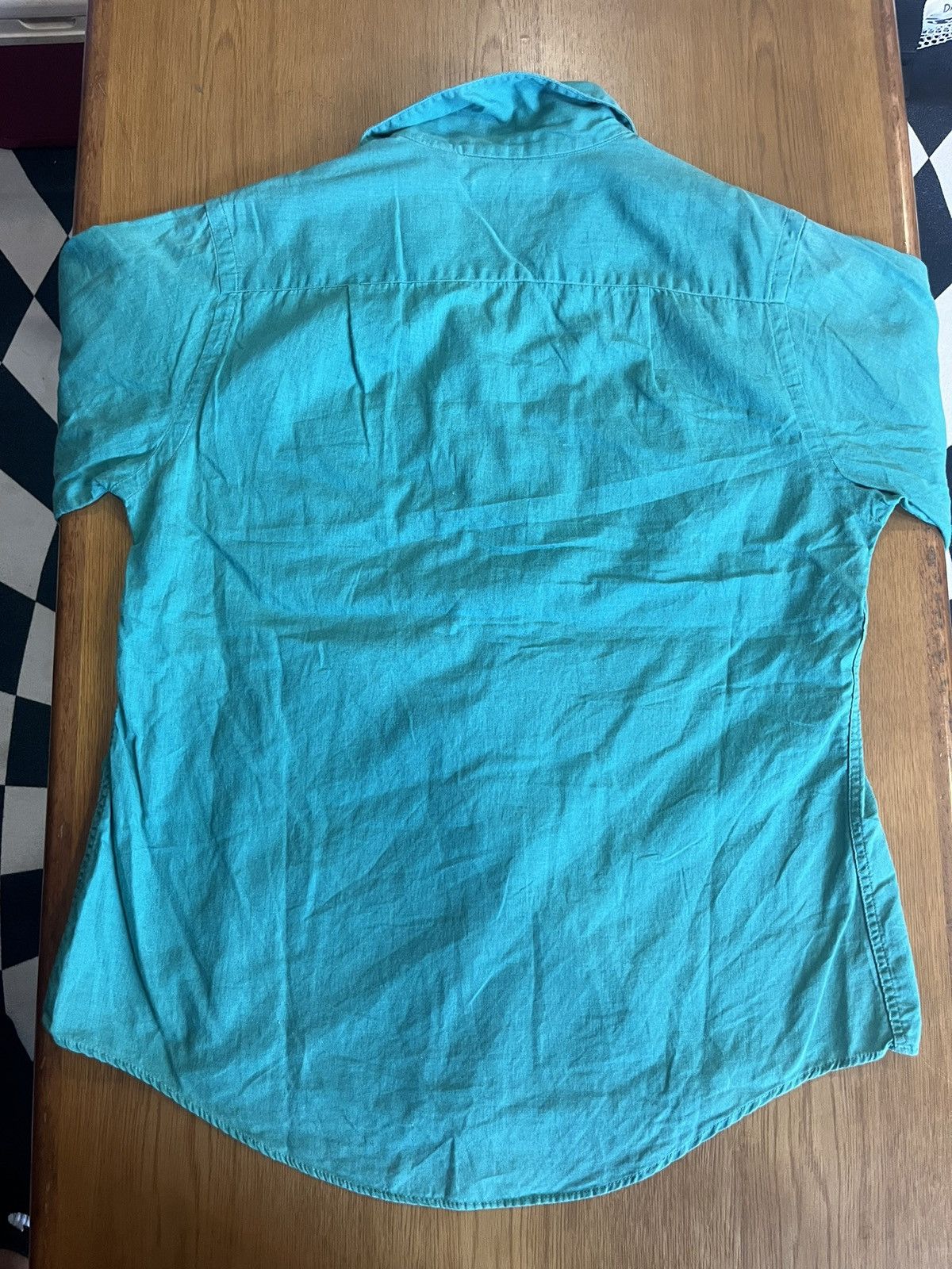L.L. Bean Vintage L.L.Bean 2 Pocket Linen 15% Shirt Size XL / US 12-14 / IT 48-50 - 9 Thumbnail