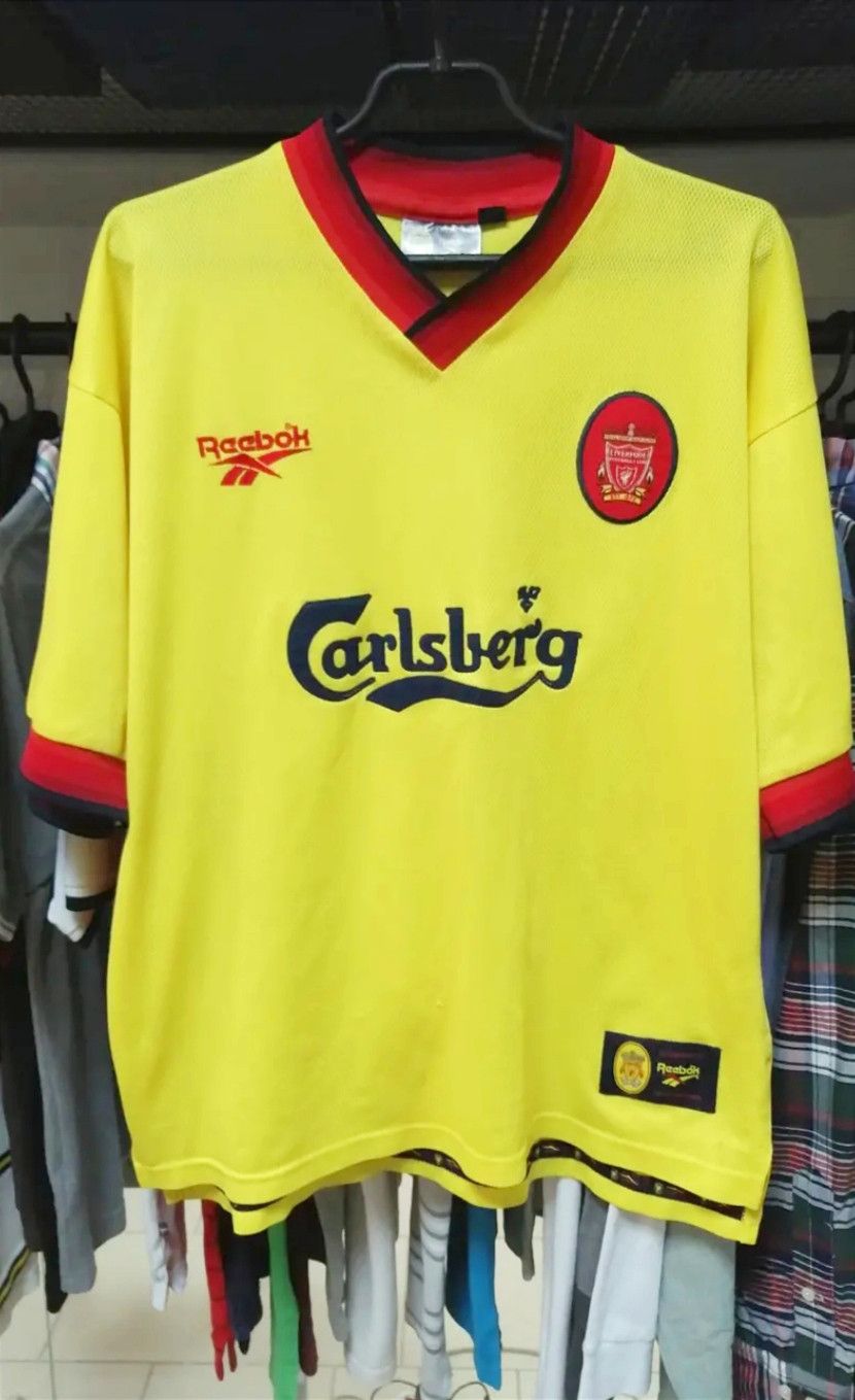 Liverpool 1996-1997 Owen selling 18 Classic Football Jersey Size XL