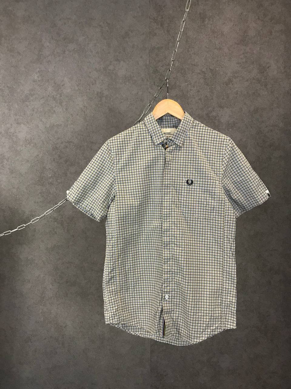 Designer Fred Perry x Bradley Wiggins designer logo shirt Size US S / EU 44-46 / 1 - 1 Thumbnail