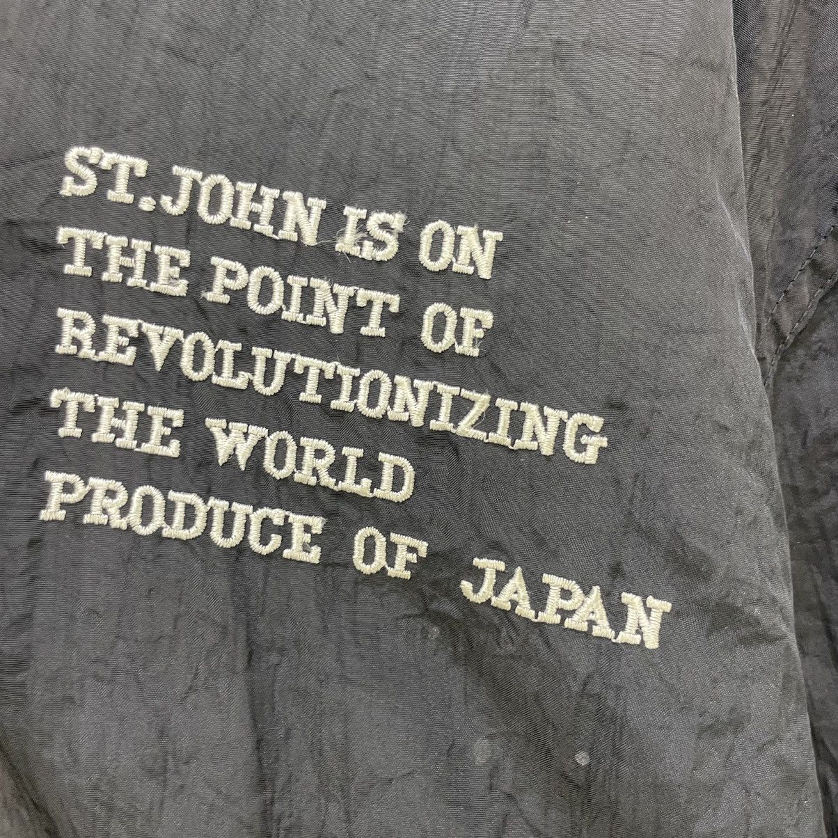 Japanese Brand Vintage St john Bomber Jacket Size US M / EU 48-50 / 2 - 7 Thumbnail