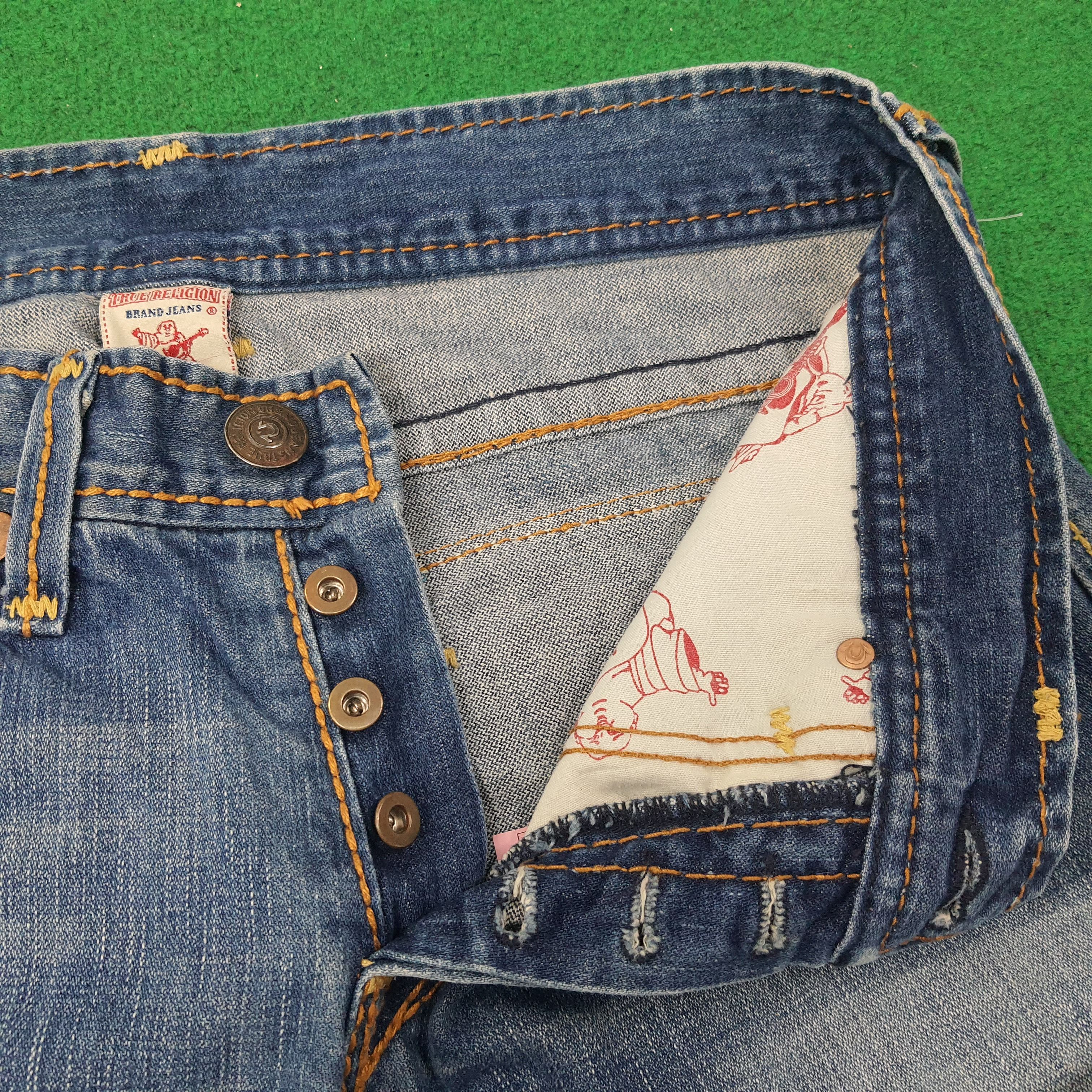 True Religion Vintage True Religion American Brand Jeans C258N10 Size US 33 - 6 Thumbnail
