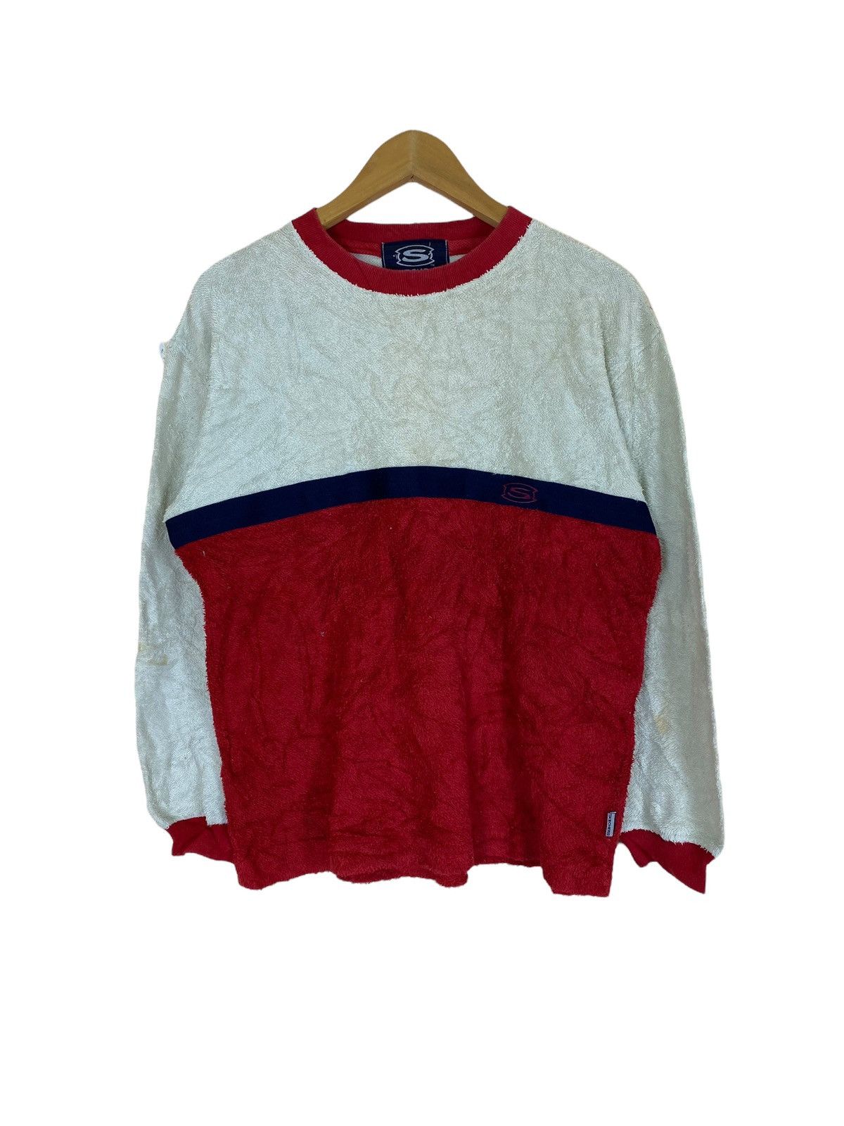 SKECHERS Vintage Sketchers Sherpa Sweatshirt Size US L / EU 52-54 / 3 - 1 Thumbnail