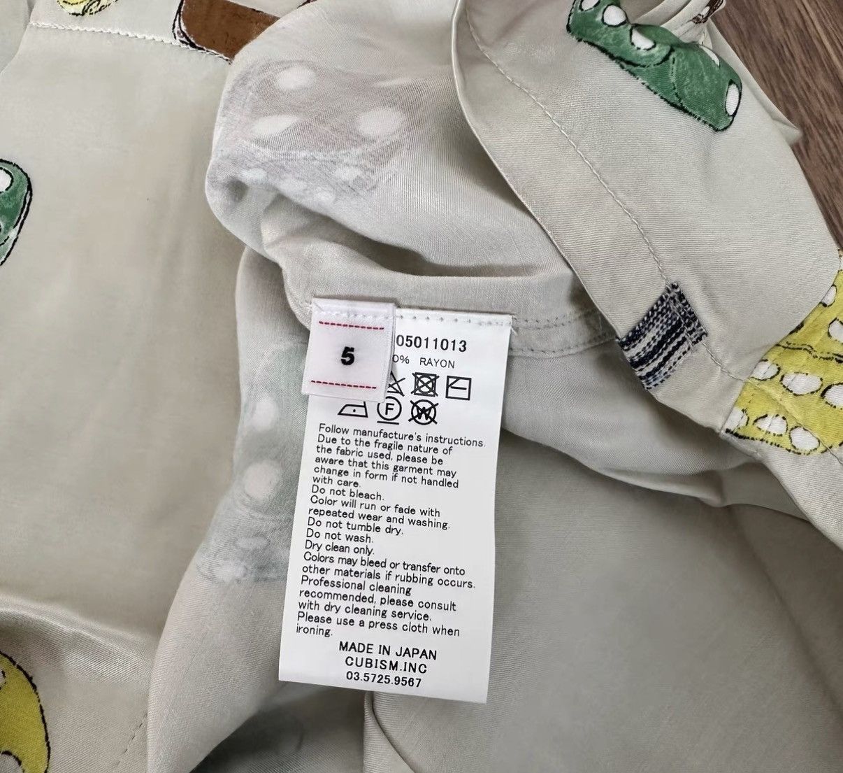 Visvim VISVIM WALLIS SHIRT S/S DICE 21SS Dice Print Hawaiian Shirt Size US XL / EU 56 / 4 - 3 Thumbnail