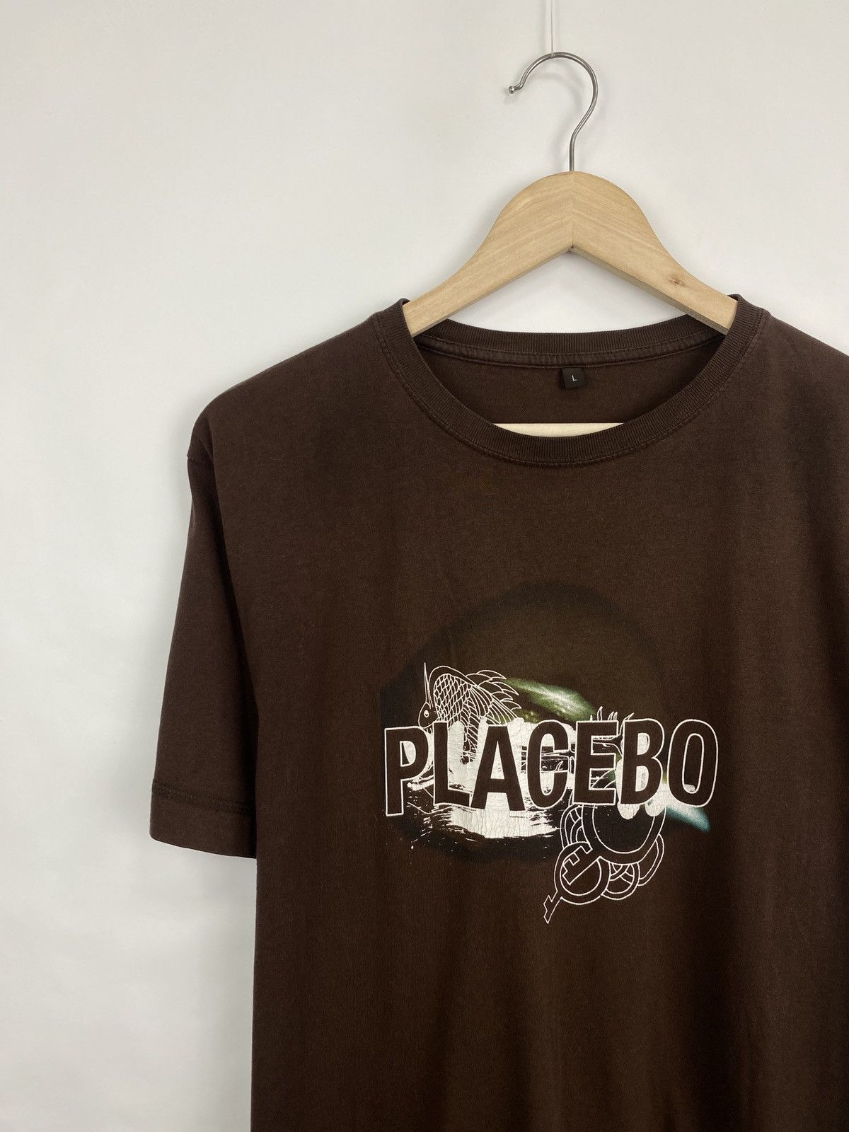 Band Tees 🇬🇧 Vintage Placebo Britain Band Alternative Indie Rock Tee Size US L / EU 52-54 / 3 - 2 Thumbnail