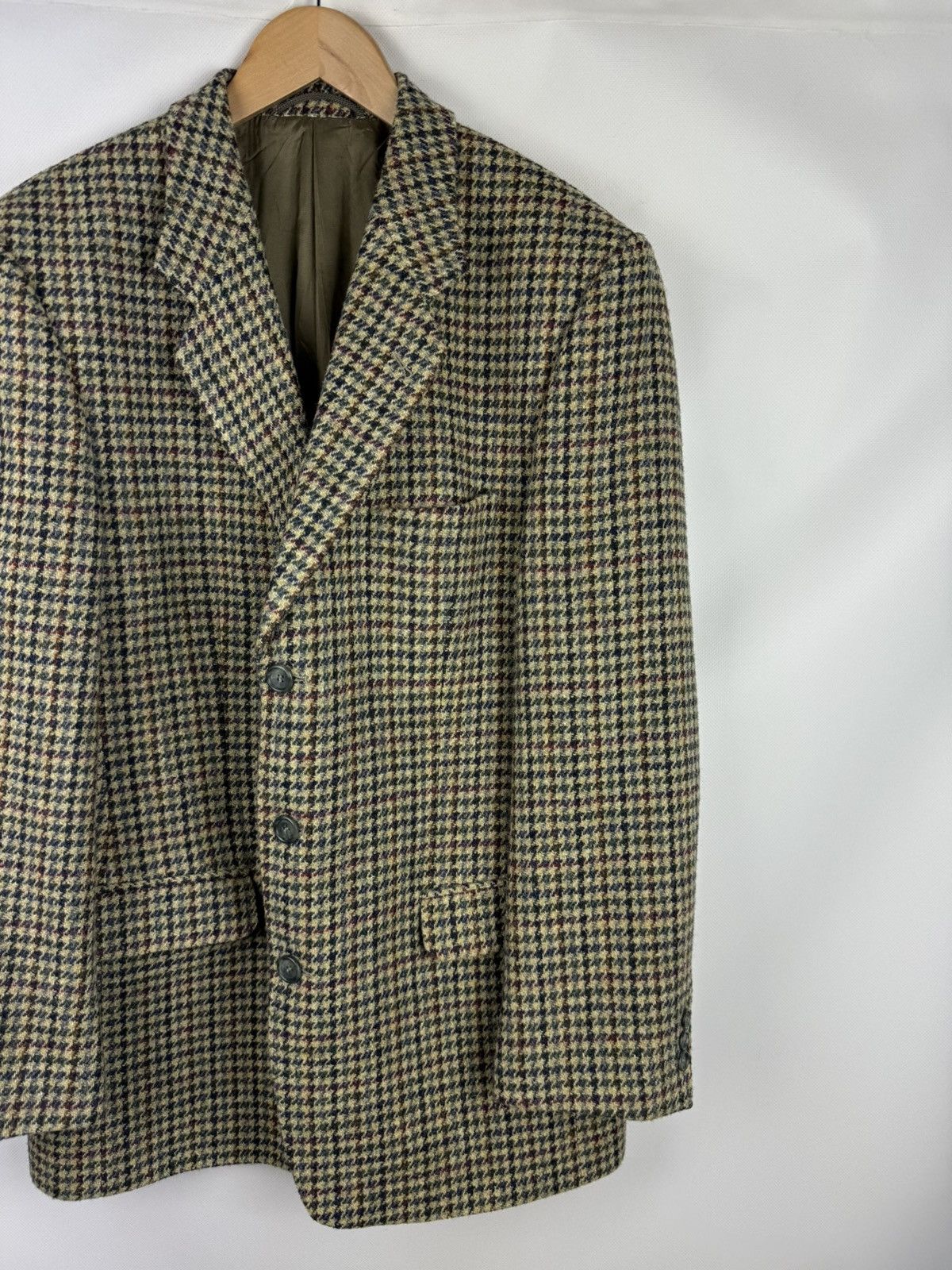 Harris Tweed × Vintage Harris Tweed Vintage Men’s Wool Blazer Jacket Sportcoat Size 46R - 3 Thumbnail