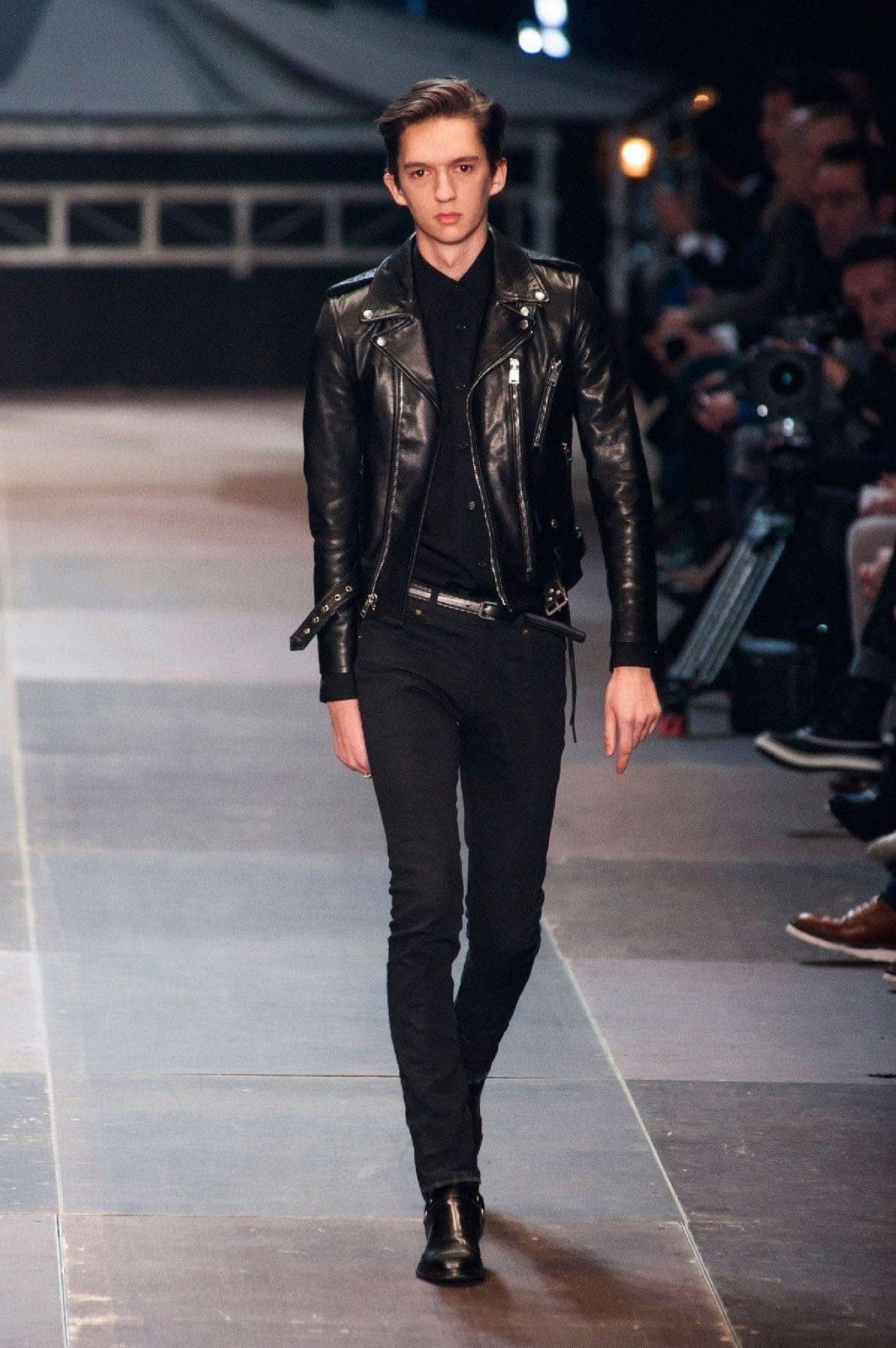 Hedi Slimane Saint Laurent L17 oil calfskin Size US S / EU 44-46 / 1 - 9 Thumbnail