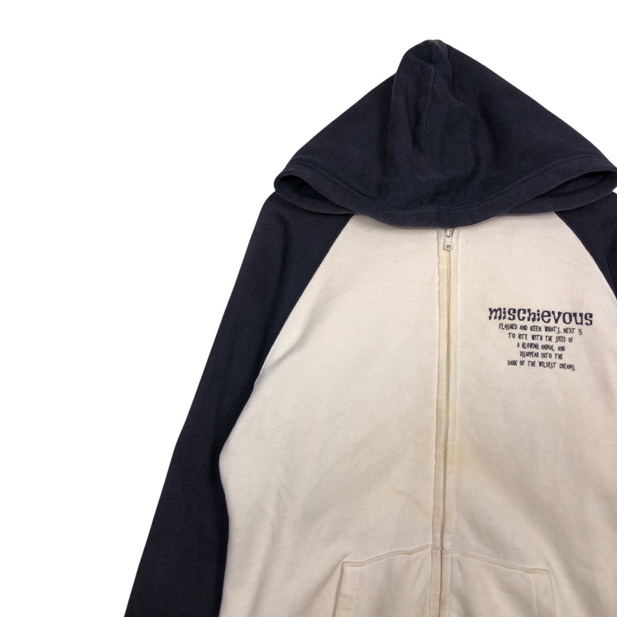 Japanese Brand × Vintage 📌Vintage Zipper Jacket Mischievous Big Logo Punk Style Size US M / EU 48-50 / 2 - 8 Thumbnail