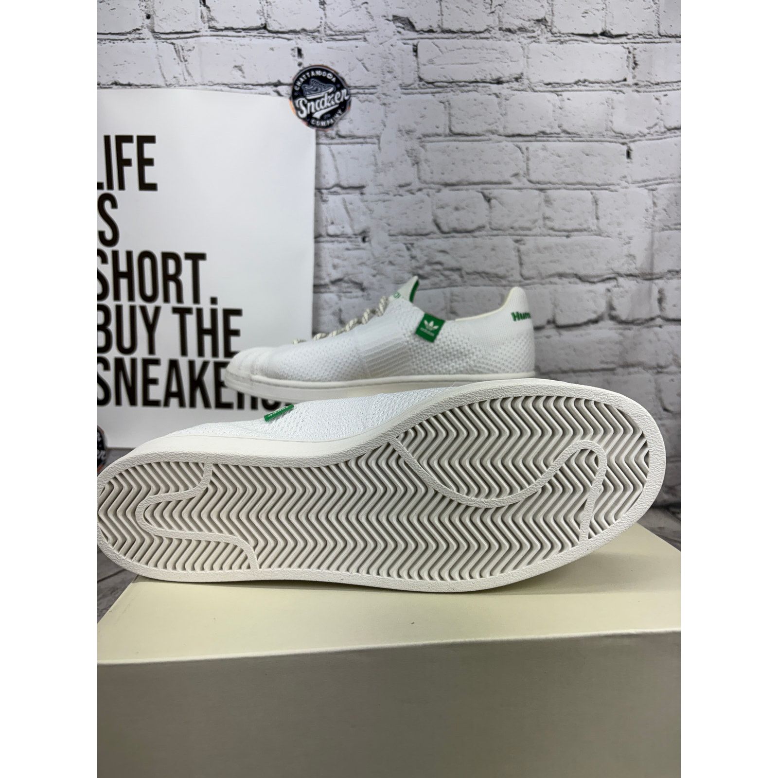 Adidas Adidas x PW Human Race Superstar Primeknit Mens 13 Shoes Size US 13 / EU 46 - 7 Thumbnail