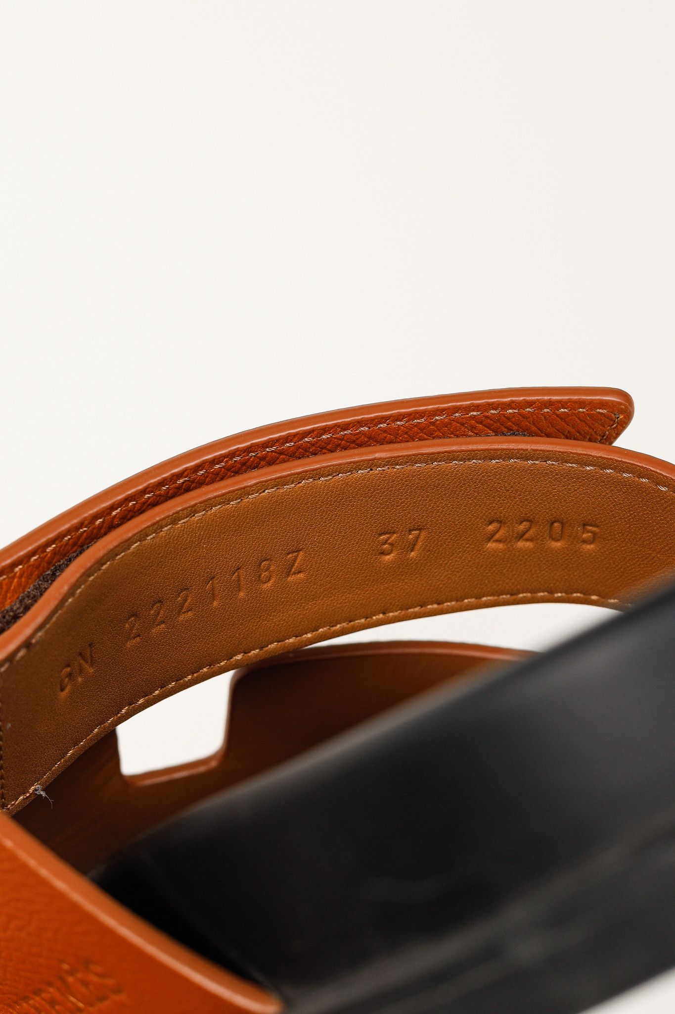 Hermes Hermes Chypre Naturel Leather Techno-Sandals Size US 6.5 / IT 36.5 - 11 Thumbnail