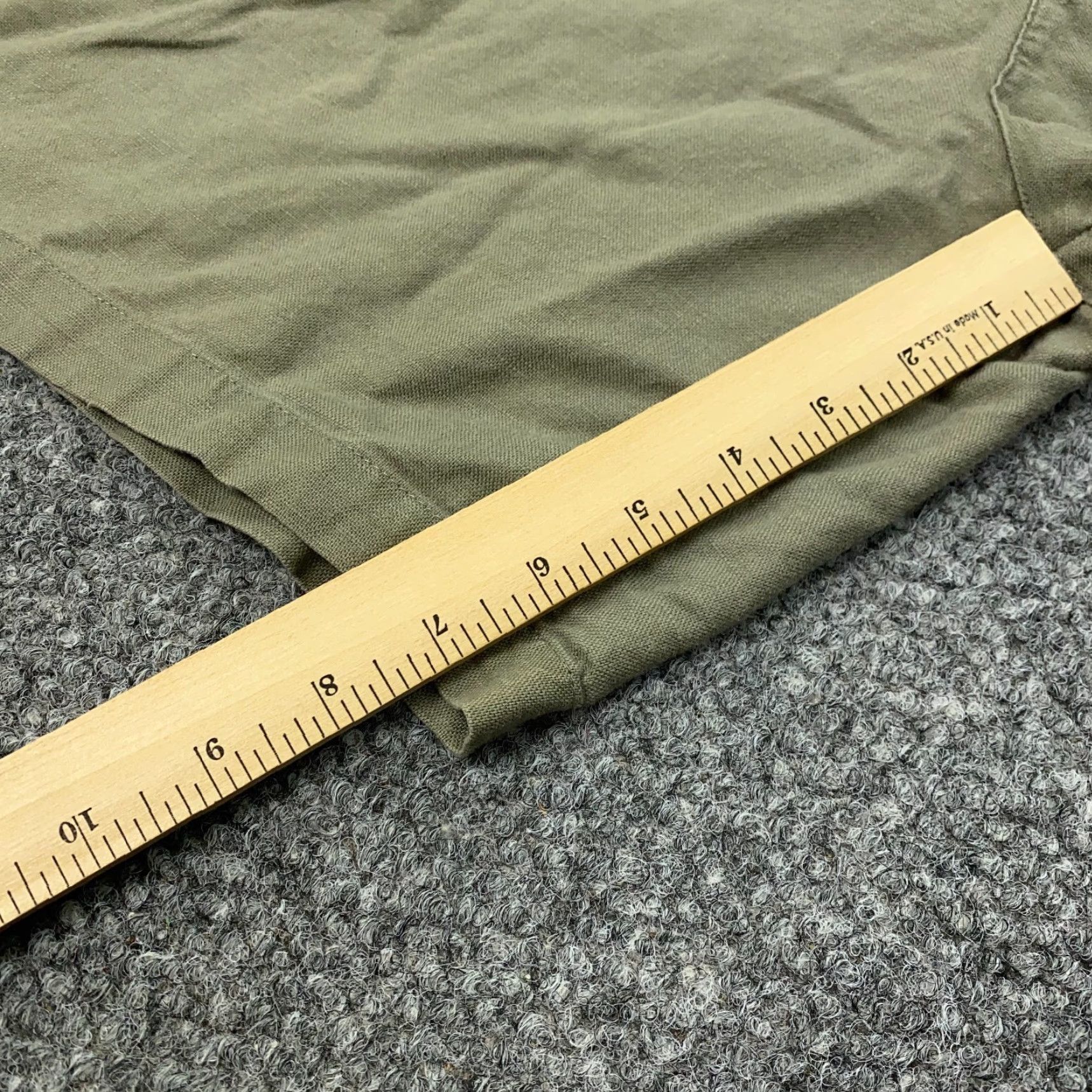 Chaps VTG Chaps Shorts Mens Size 38 Beige Relaxed Golf Linen Blend 90s Size US 38 / EU 54 - 4 Thumbnail