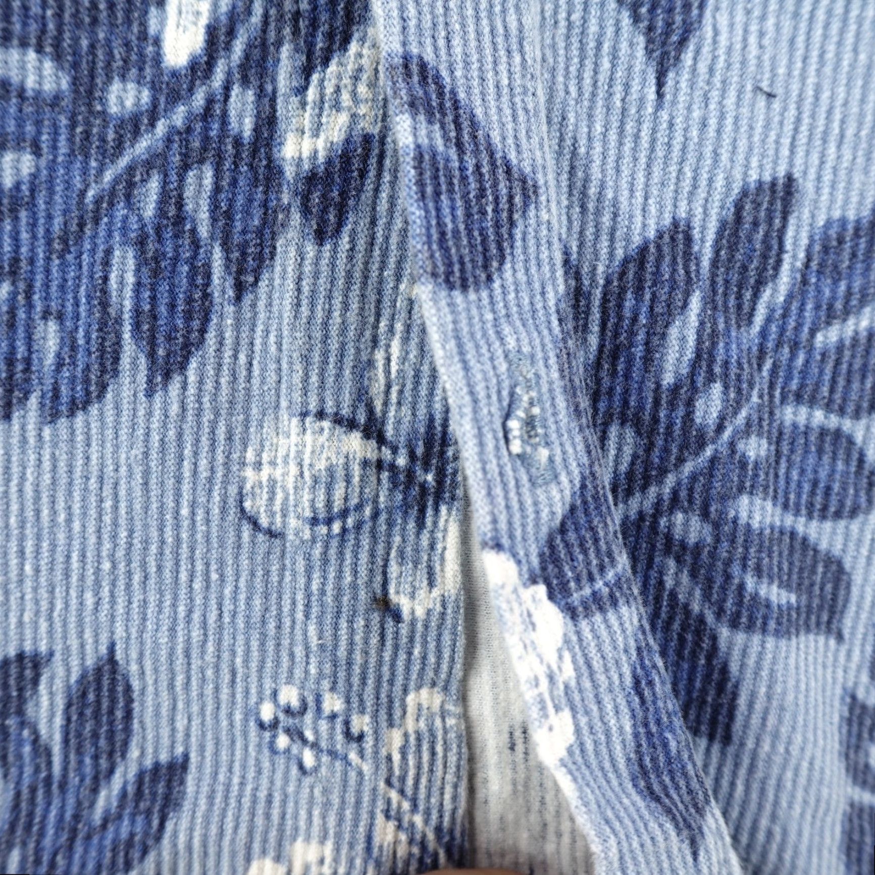 Billabong VINTAGE Billabong Men's Shirt Large Blue Floral Hawaiian Button-Up 90s Beach Surf Cotton Size US L / EU 52-54 / 3 - 5 Thumbnail
