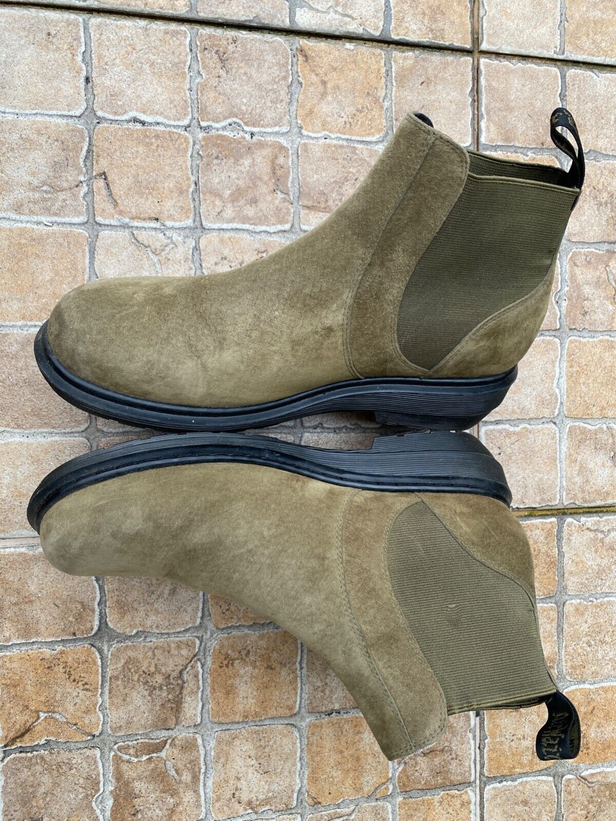 Dr. Martens Dr Martens Pamela Women's Nubuck Ankle Boots Size US 10 / IT 40 - 5 Thumbnail