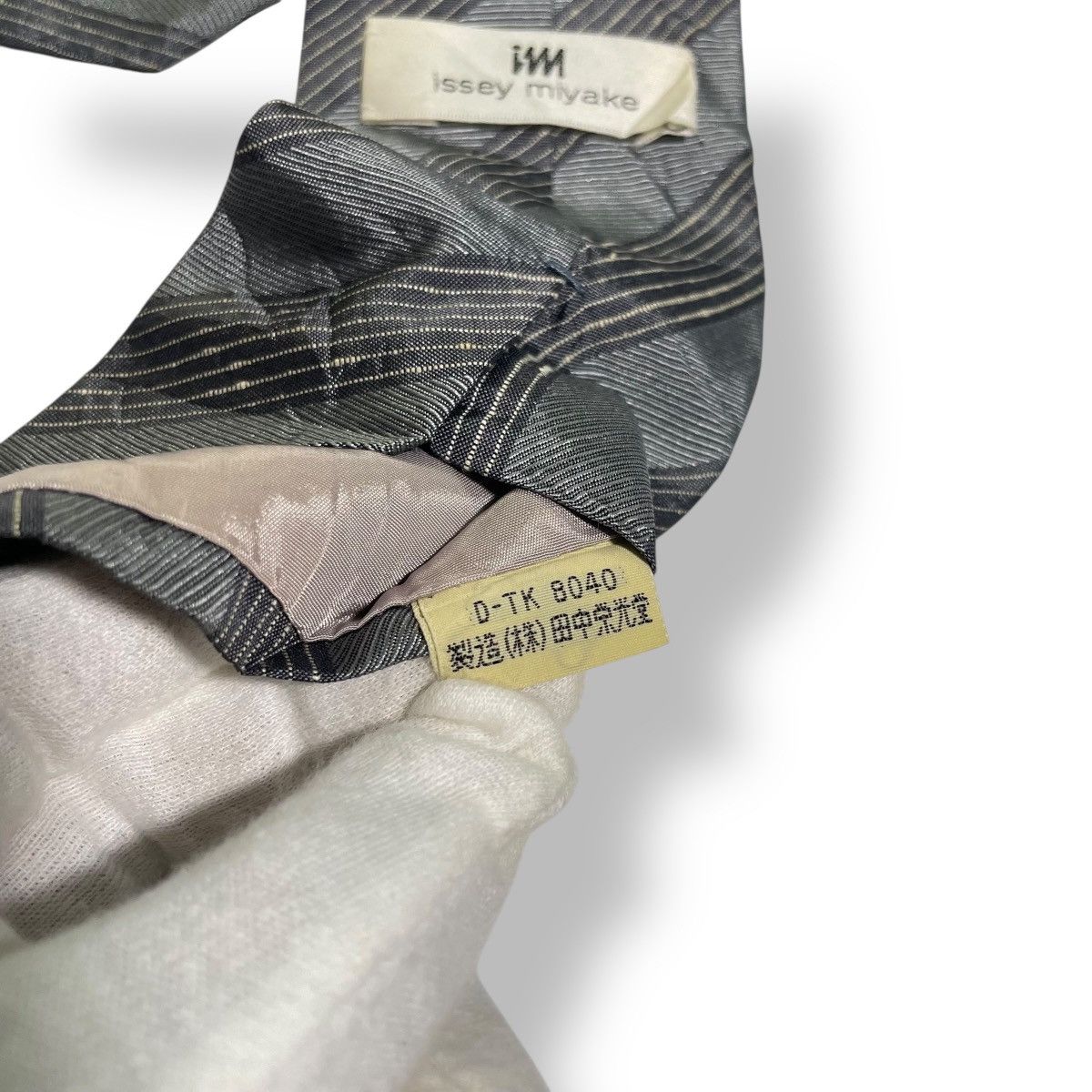 Issey Miyake Issey miyake neck tie silk slim Size ONE SIZE - 8 Thumbnail