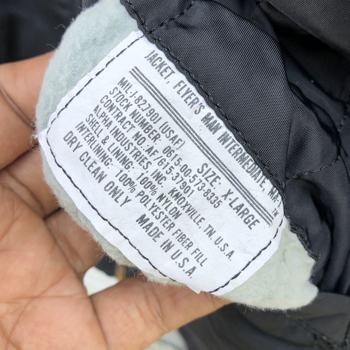 Alpha Industries Vintage Flyer’s Man Intermediate Ma-1 Bomber Jacket Size US XL / EU 56 / 4 - 14 Thumbnail