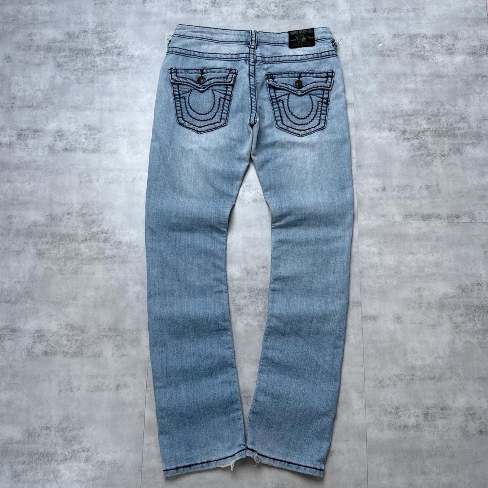 True Religion Y2K True Religion Blue Denim 00s Joey Super T | Grailed