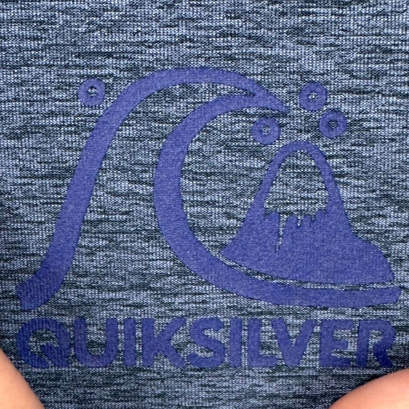 Quiksilver Quicksilver T-Shirt Mens Medium Blue Short Sleeve Gym Workout Stretch Logo Size US M / EU 48-50 / 2 - 5 Thumbnail