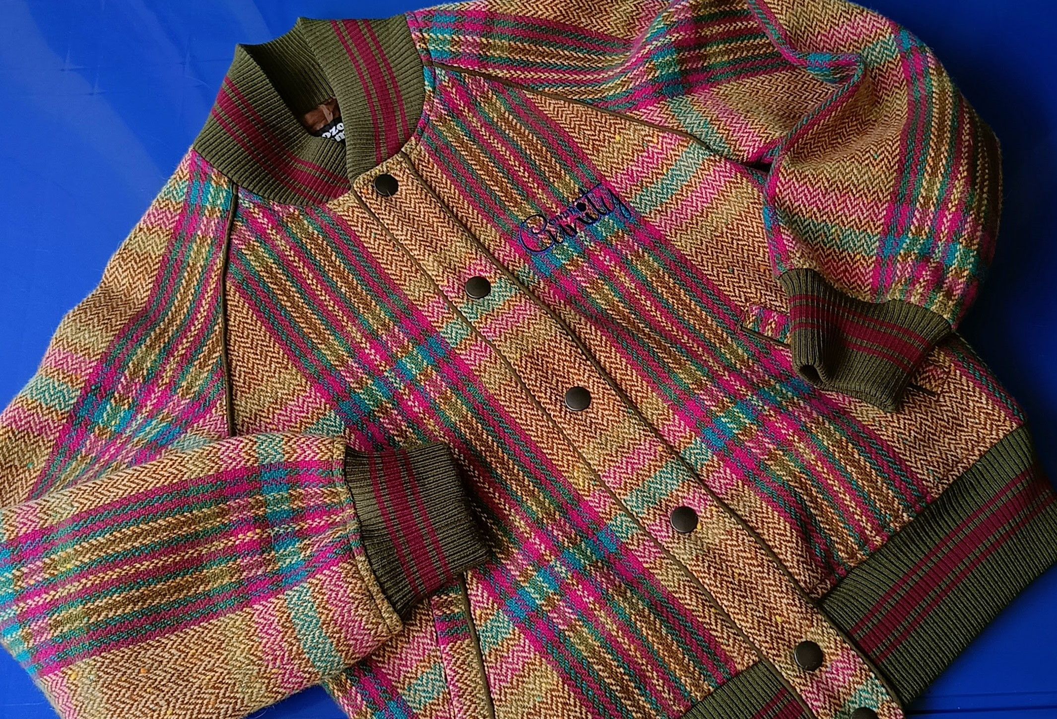 Hysteric Glamour Hysteric Glamour Ozone Community Japan bomber wool jacket Size US XS / EU 42 / 0 - 17 Thumbnail