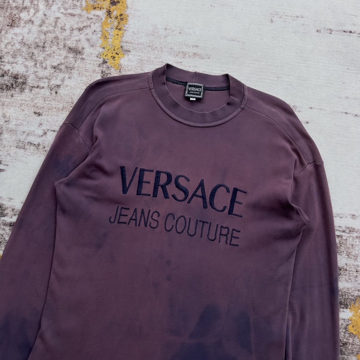 Versace VINTAGE VERSACE EMBROIDERY LOGO ASID WASH RARE Size US M / EU 48-50 / 2 - 3 Thumbnail