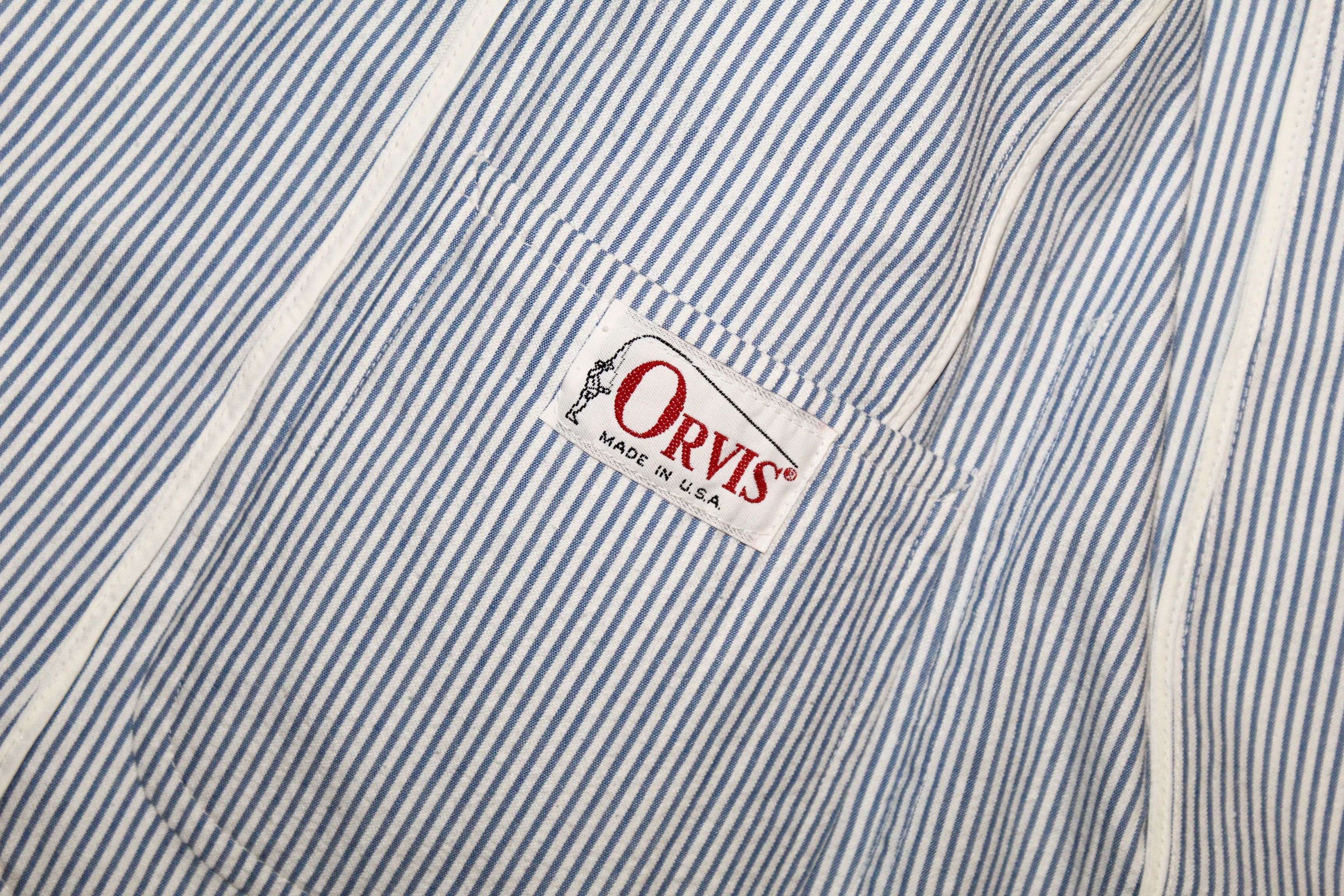 Orvis 💥70's USA ORVIS UNION MADE FRENCH HICKORY CHORE JACKET Size US M / EU 48-50 / 2 - 10 Thumbnail