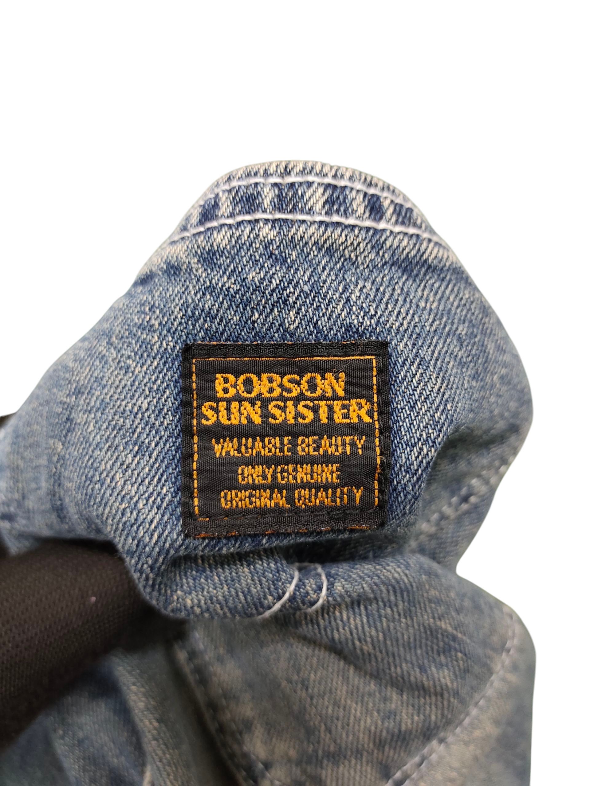 Hysteric Glamour Vintage 90s Bobson Carpenter Wide Loose Denim Pants Size US 29 - 13 Thumbnail