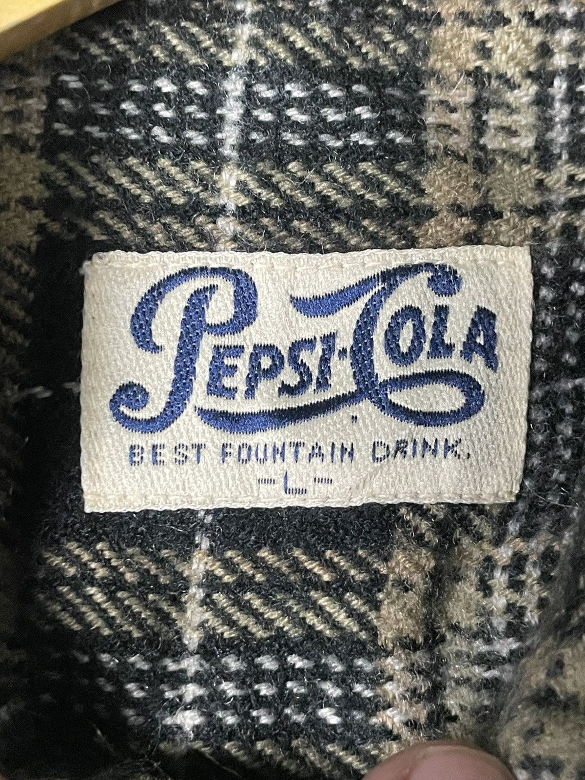 Japanese Brand × Pepsi Pepsi&Cola Brand Button Up Flannel (58) Size US L / EU 52-54 / 3 - 6 Thumbnail