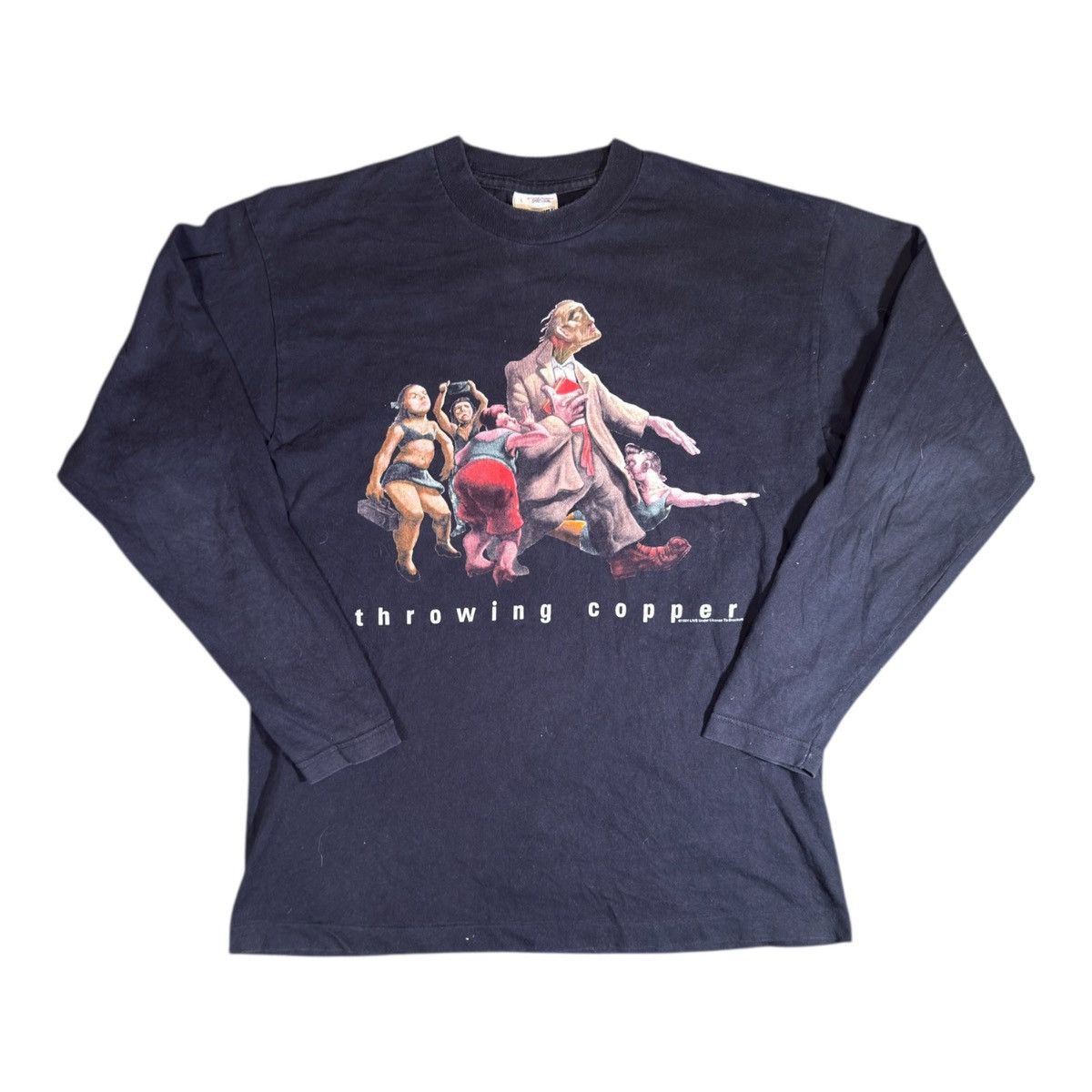 Other Live Throwing Copper 90s Longsleeve Screen Stars L Size US L / EU 52-54 / 3 - 1 Thumbnail