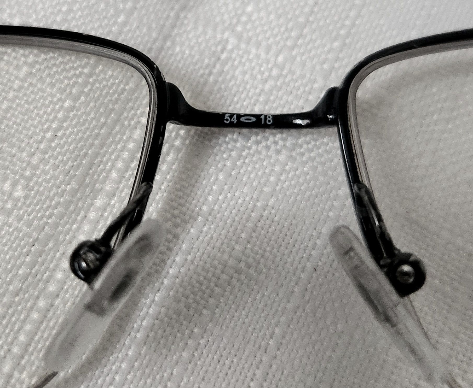 Oakley Oakley Gauge 3.2 Blade Eyeglasses OX5128-0454 Black Half Rim Size ONE SIZE - 11 Thumbnail