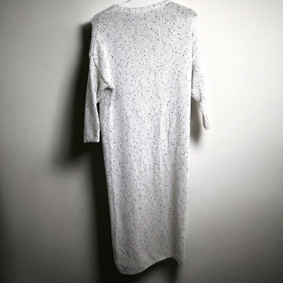 Massimo Dutti Massimo Dutti Marled Knit Crew Neck Sweater Dress Size M / US 6-8 / IT 42-44 - 4 Thumbnail