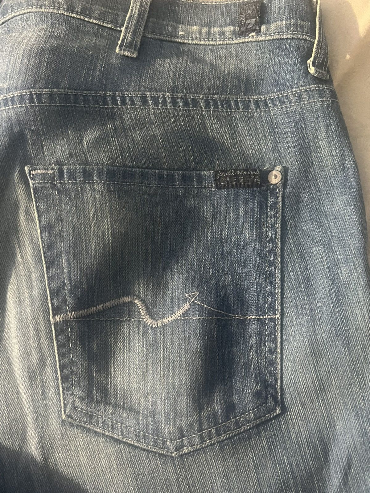 Seven 7 Seven for all Mankind 38x34 light blue denim Size US 38 / EU 54 - 9 Thumbnail