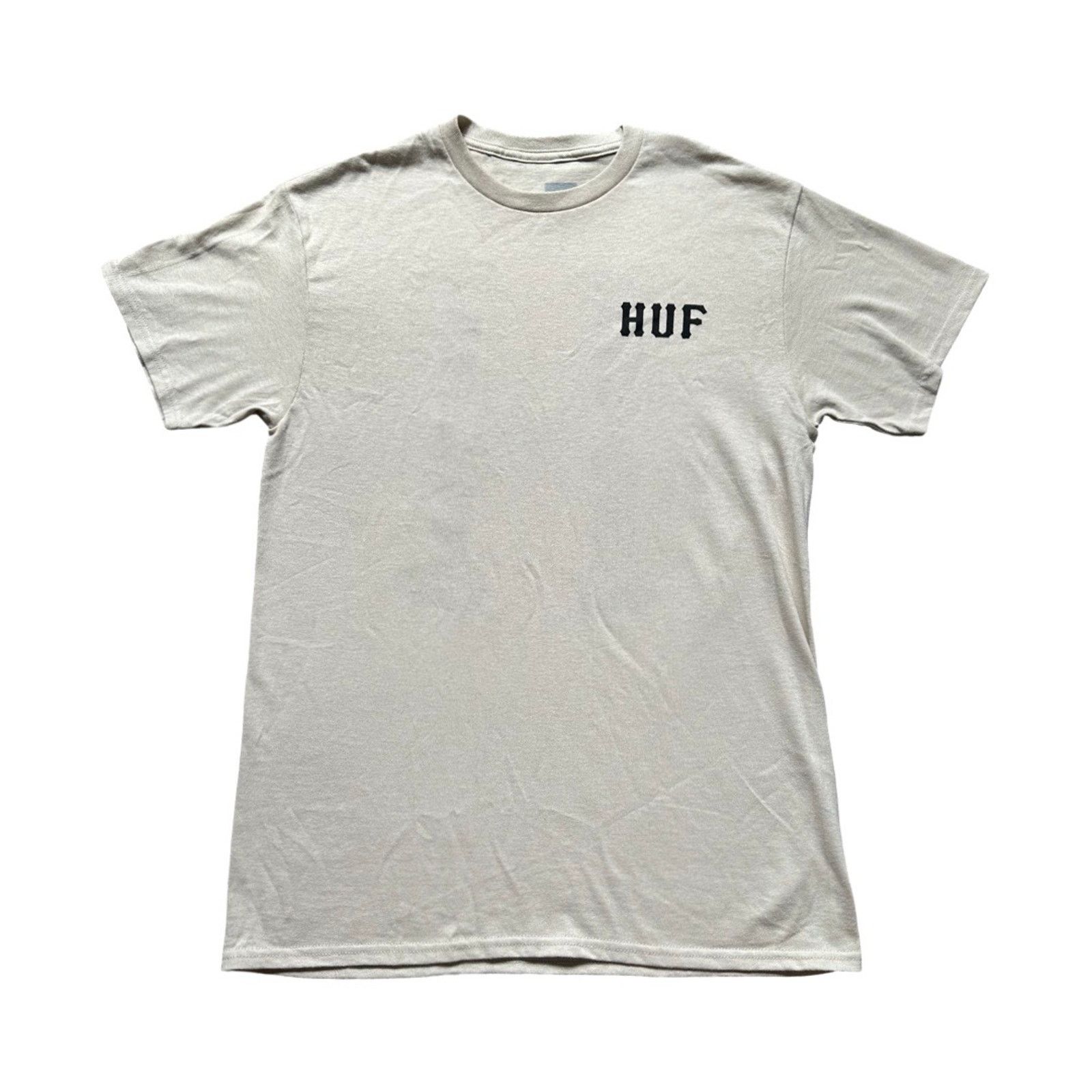 Huf HUF Essentials Classic H SIS Natural SS Tee Size M New NWT Size US M / EU 48-50 / 2 - 3 Thumbnail