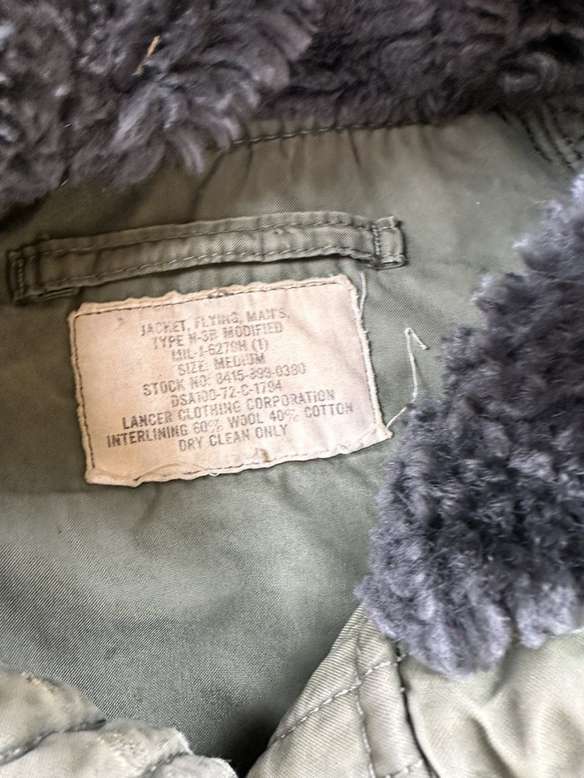 Vintage Vintage USAF N-3B Bomber Jacket Medium 60s Military Size US M / EU 48-50 / 2 - 10 Thumbnail