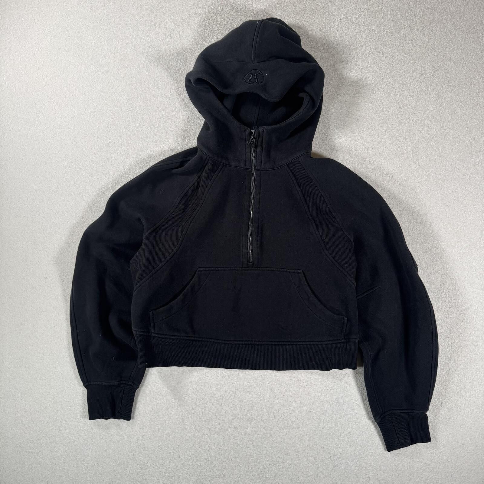 Lululemon Lululemon Athletica Oversized Cropped Scuba Hoodie Size XS / US 0-2 / IT 36-38 - 1 Thumbnail