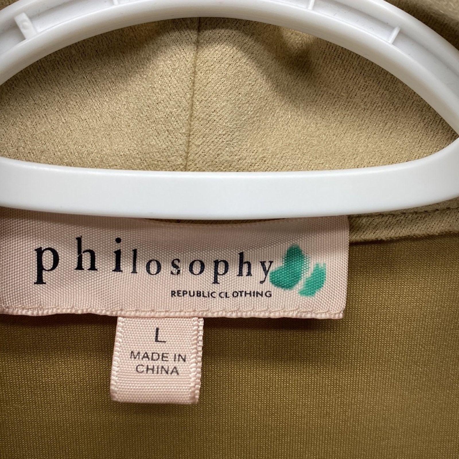 Alberta Ferretti × Other Philosophy camel faux suede waterfall longline western sz L Size L / US 10 / IT 46 - 3 Thumbnail