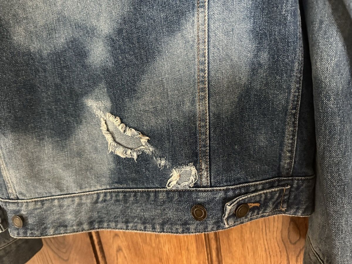 Saint Laurent Paris $1490 SS17 Saint Laurent Sweet Dreams studded denim jacket Size US L / EU 52-54 / 3 - 24 Thumbnail