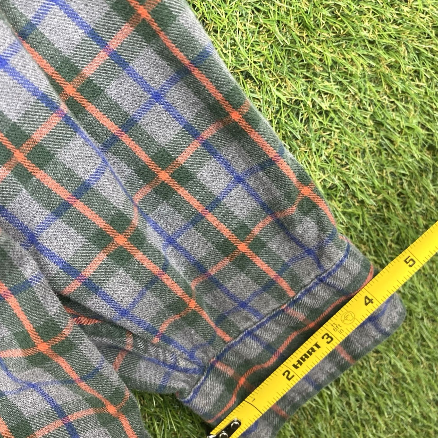 J.Crew J. Crew Oarsman Flannel Shirt Mens XL Blue Vintage Plaid Long Sleeve Workwear Size US XL / EU 56 / 4 - 7 Thumbnail