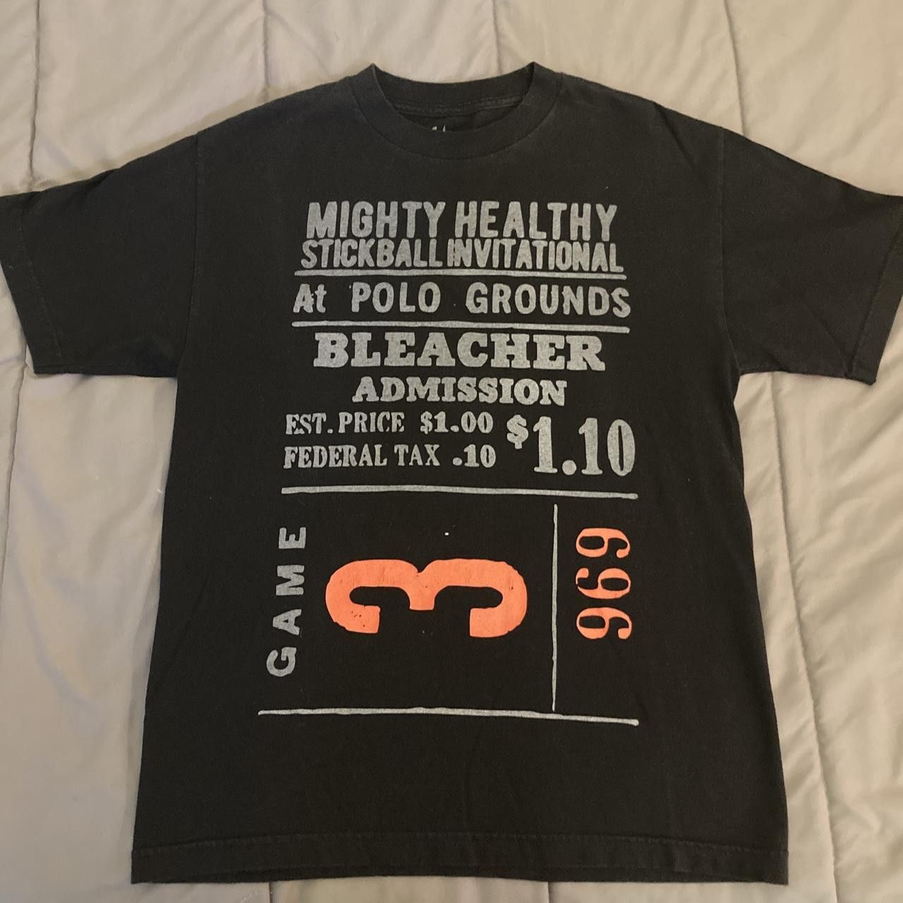 Mighty Healthy Mighty Heathy Black Tee Polo Ticket Stickball Size US M / EU 48-50 / 2 - 1 Thumbnail