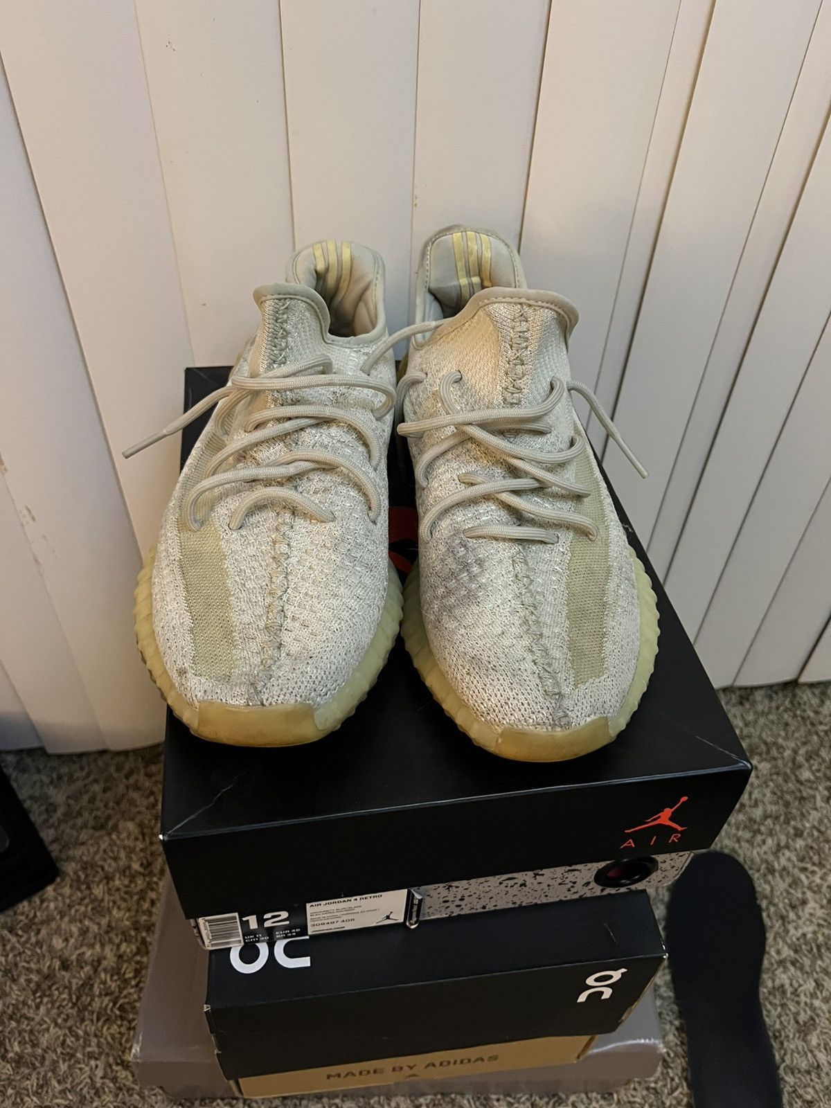 Adidas × Kanye West × Yeezy Yeezy “Light” 350 Size US 13 / EU 46 - 1 Thumbnail