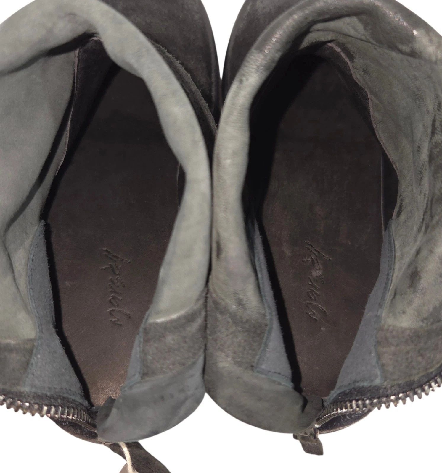 Marsell Marsell Distressed Suede Back Zip Ankle Boots US 8 EU 38 Size US 8 / IT 38 - 9 Thumbnail