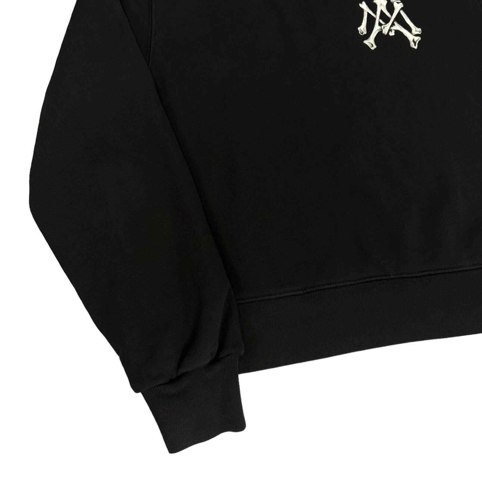 Amiri Amiri Size M Sweatshirt Black Bone Graphic Logo Oversized Size US M / EU 48-50 / 2 - 10 Thumbnail