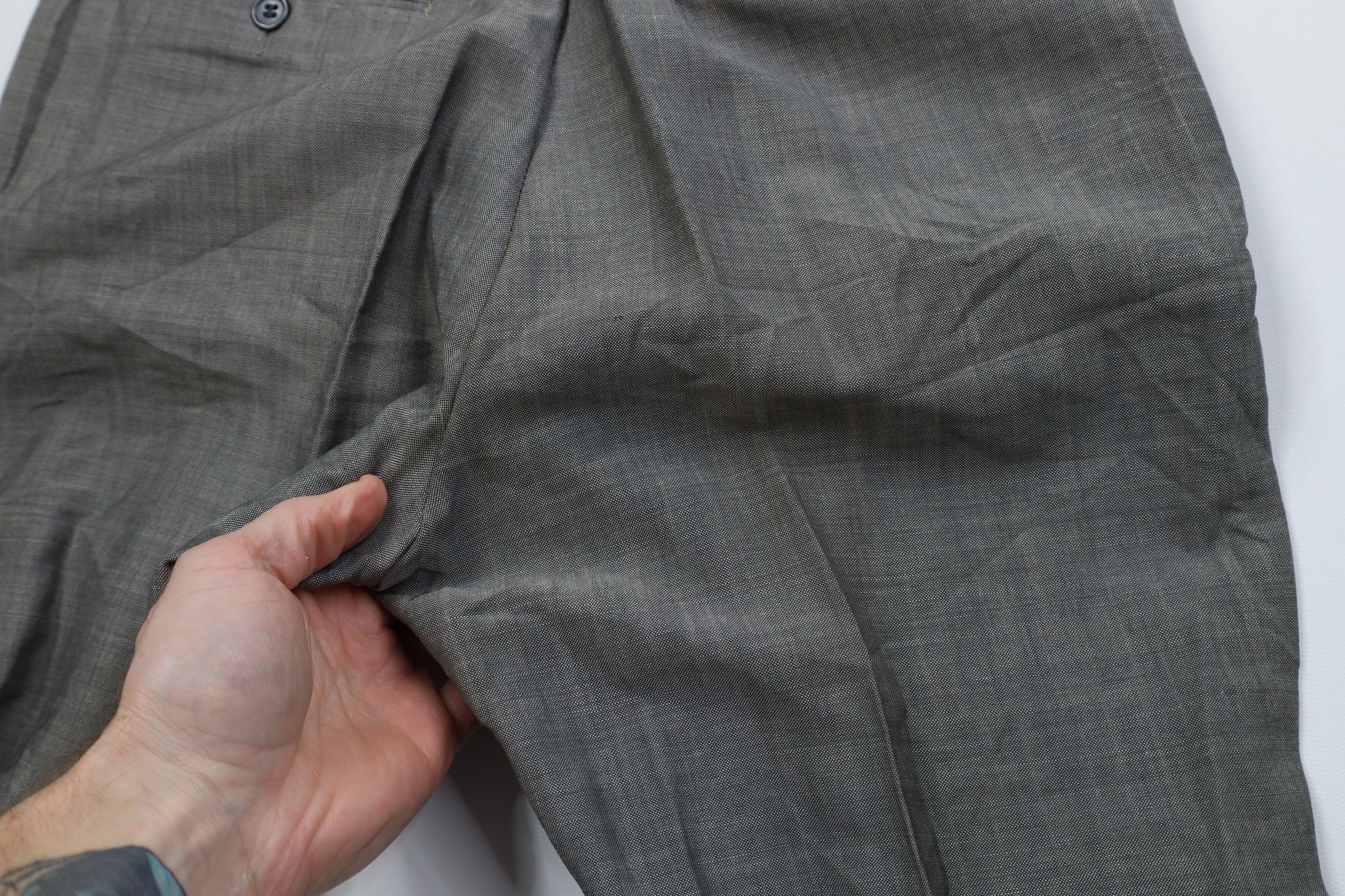 Vintage Vintage 50s Rockabilly Wool Rayon Gabardine Chino Pants USA Size US 28 / EU 44 - 15 Thumbnail