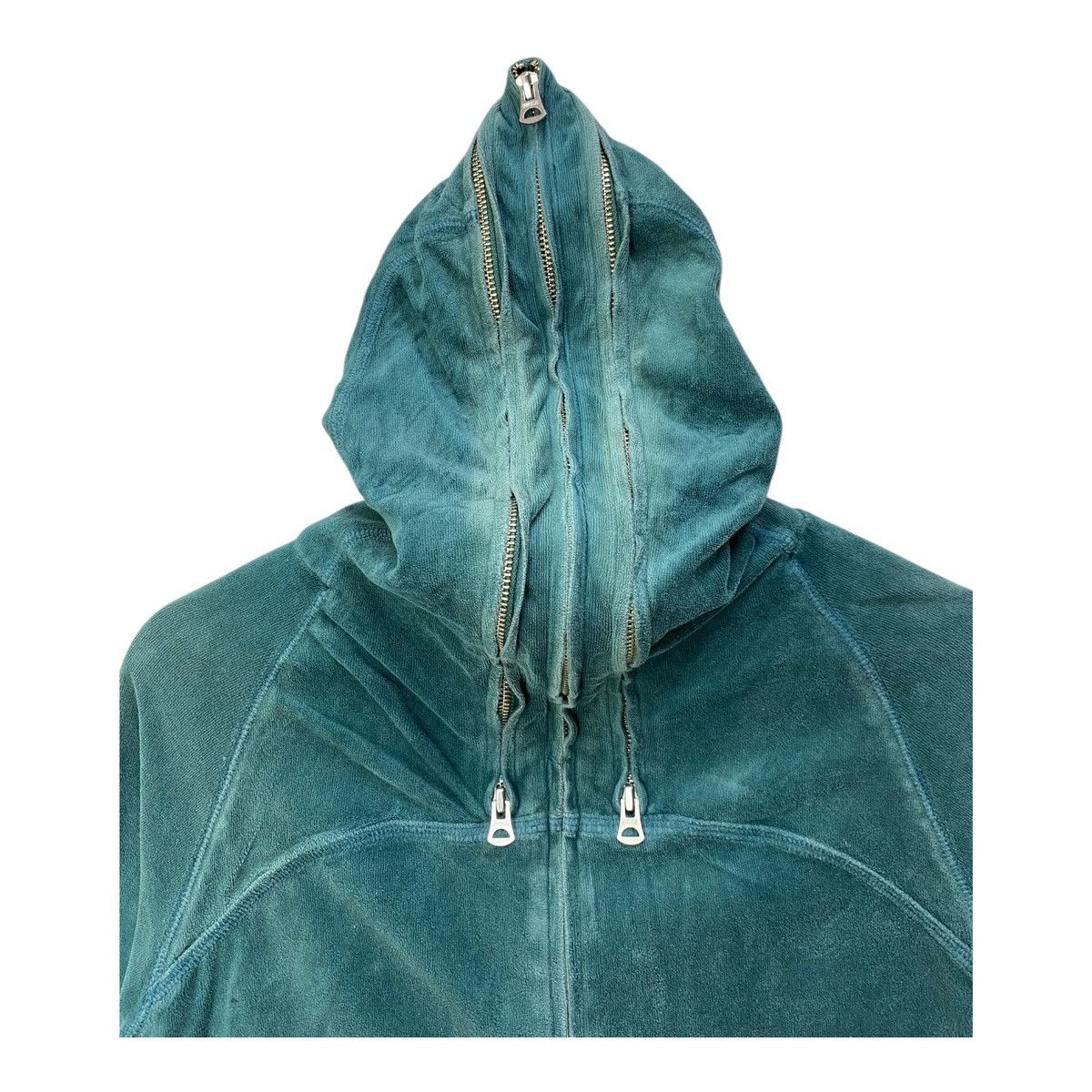 Japanese Brand Japanese Brand PPFM Women Sweater Hoodie Corduroy Fully Zip Size M / US 6-8 / IT 42-44 - 2 Thumbnail
