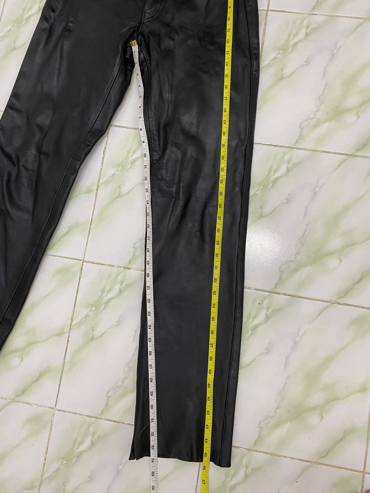 Schott Schott Leather Pants Size US 30 / EU 46 - 17 Thumbnail