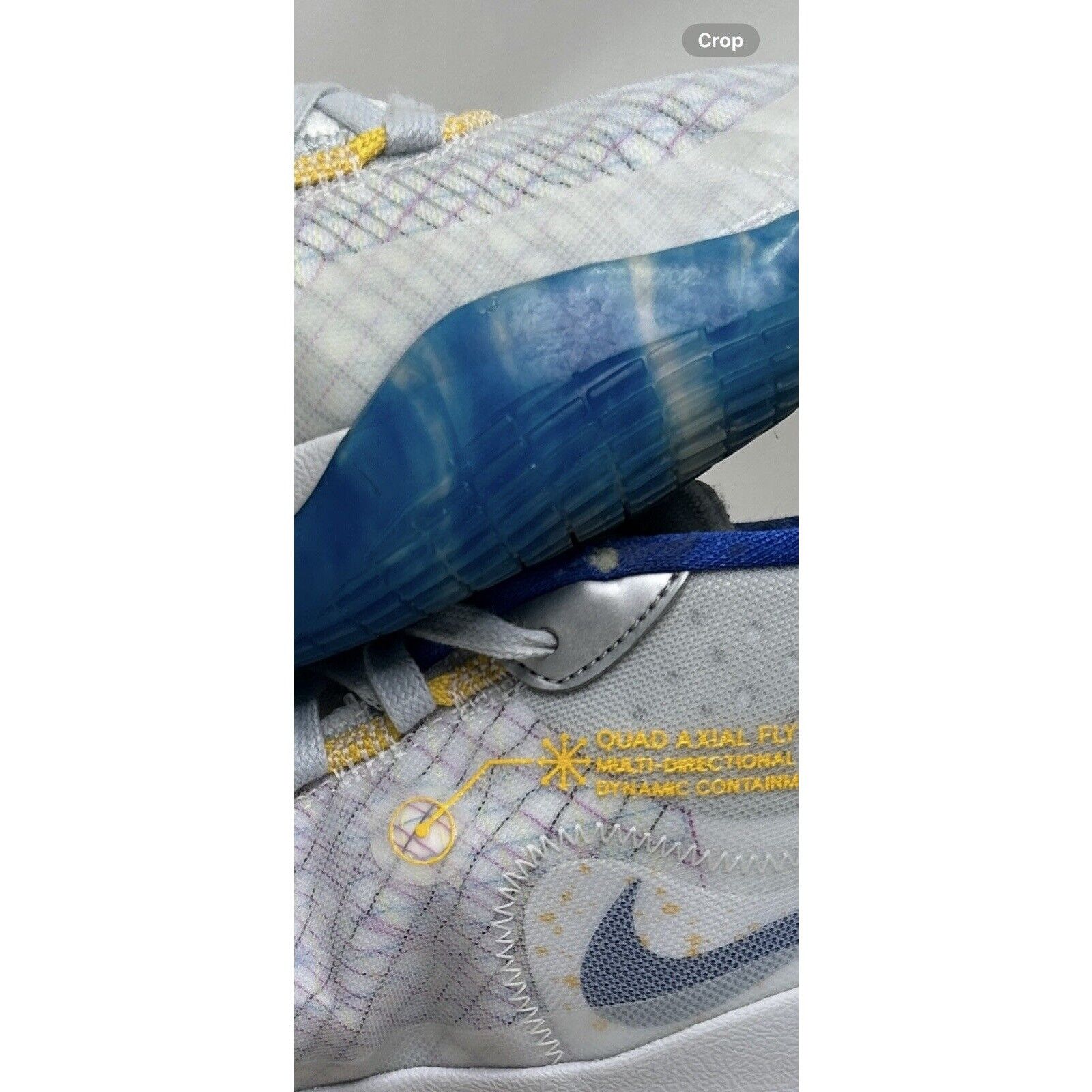 Nike Nike Shoes Zoom KD 12 “Warriors Home” 2024 Size US 8 / EU 41 - 9 Thumbnail