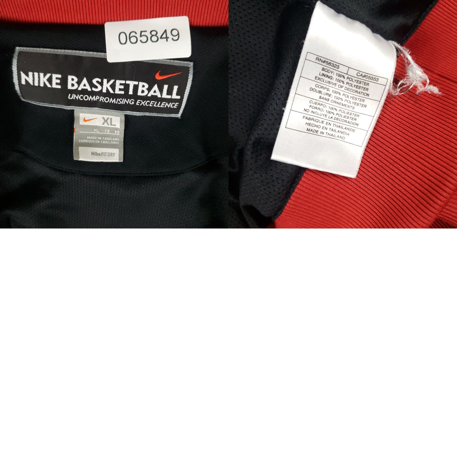 Nike Nike Jacket Mens XL Black Vintage Y2K Full Zip Track Jacket Sports Athleisure Classic Winter Fall Spring Regular Pockets Swoosh Size US XL / EU 56 / 4 - 9 Thumbnail