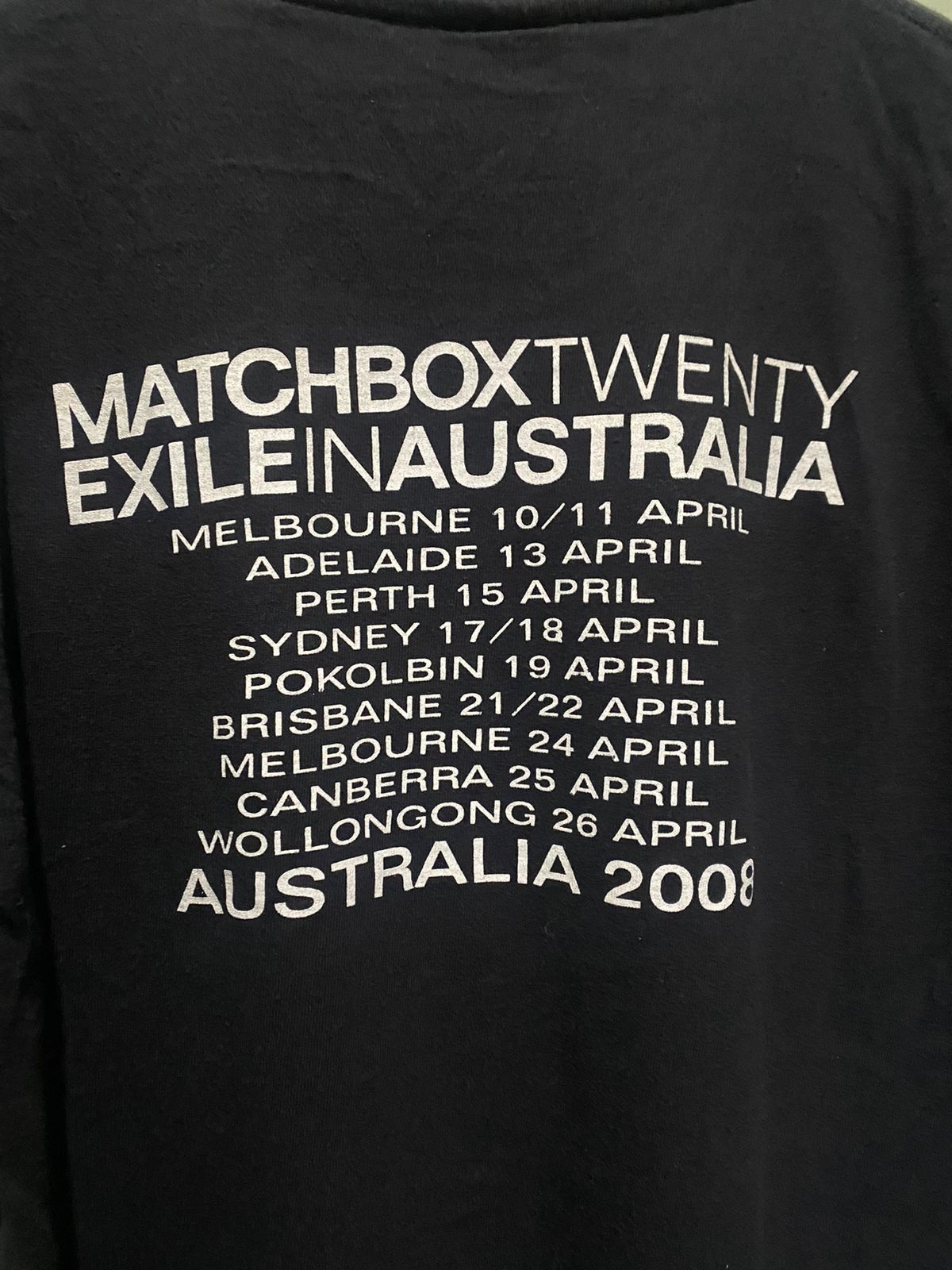 Band Tees Matchbox Twenty Australia Tour 2008 Size US L / EU 52-54 / 3 - 4 Thumbnail