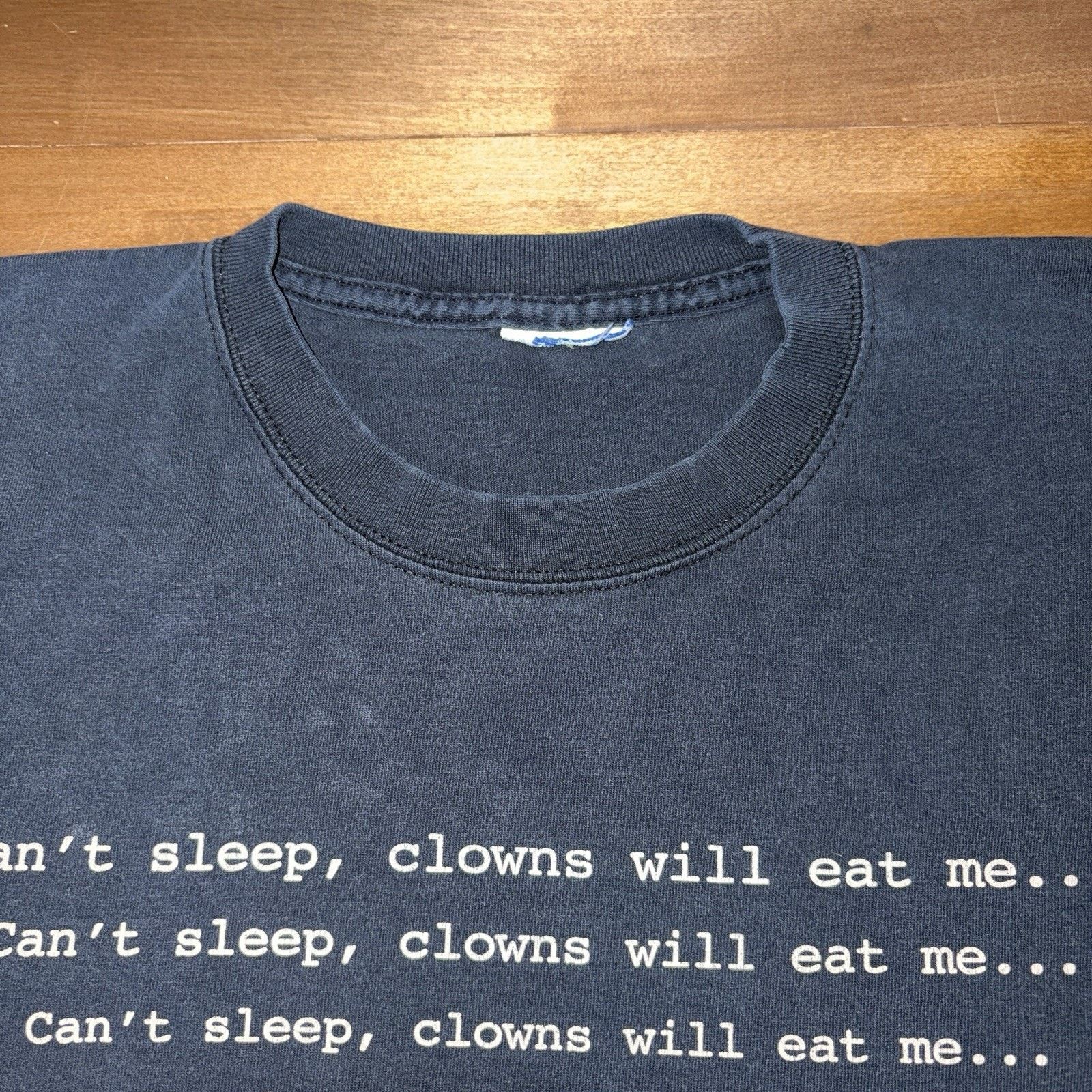 Vintage Vintage Can’t Sleep Clowns will Eat Me Alice Cooper Tee 90s Size US L / EU 52-54 / 3 - 4 Thumbnail