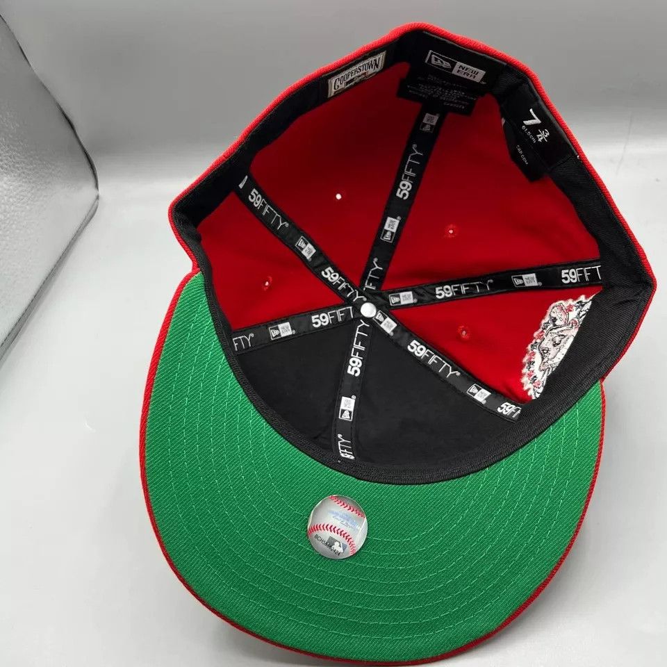 New Era Cleveland Indians Guardians Hat Men 7 3/4 Fitted Cap New Size ONE SIZE - 8 Thumbnail