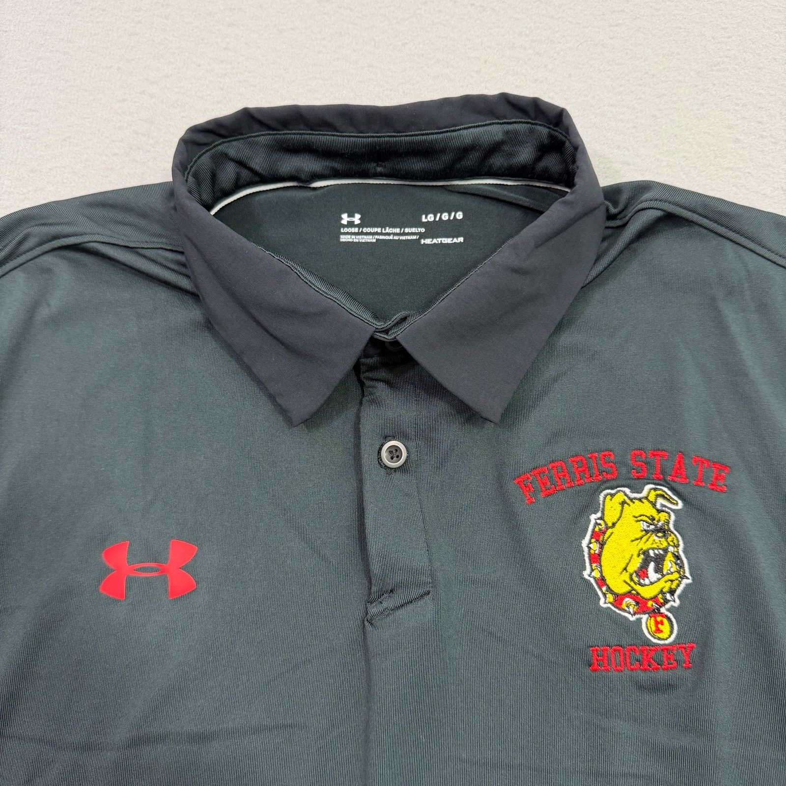 Under Armour Under Armour Ferris State Bulldogs Hockey Trophy Polo Large Size US L / EU 52-54 / 3 - 3 Thumbnail